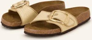 BIRKENSTOCK Pantoletten MADRID BIG BUCKLE RAFFIA