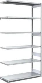 Bito Fachbodenregal Typ:S L1008xH2500xT524 mm, Anbaufeld 300 kg verzinkt