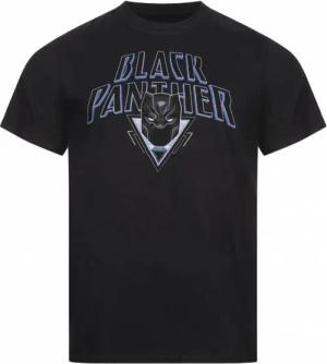 Black Panther Marvel Shield Herren T-Shirt FCMTS070BLK