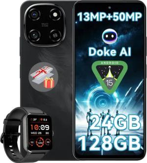 blackview Color 6 incl. R50 Handy (128 GB Speicherplatz, 50 MP Kamera, Helio G81, 50MP, Android 15, DokeOS 4.1, Doke AI)