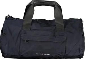 Blaue Polyester-Handtasche