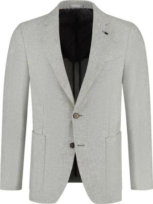 Blazer aus Leinen Michael Kors Pied De Poule Linen