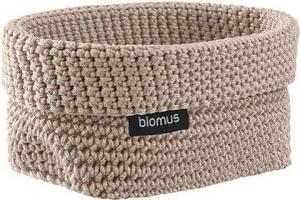 blomus Häkelkorb -TELA- aus Kunstfaser, Korb für Aufbewahrung, hochwertige Verarbeitung, exklusive Optik