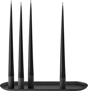 blomus Kerzenhalter LOHA Kerzenhalter oval black 37cm