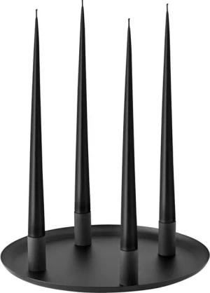 blomus Kerzenhalter LOHA Kerzenhalter rund black 30cm