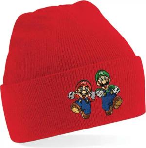 Blondie & Brownie Beanie Mario & Luigi – Kultige Mütze für Super Mario-Fans