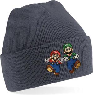 Blondie & Brownie Beanie Mario & Luigi – Kultige Mütze für Super Mario-Fans
