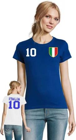 Blondie & Brownie T-Shirt Damen Italien Sport Trikot Fußball Handball Meister WM EM