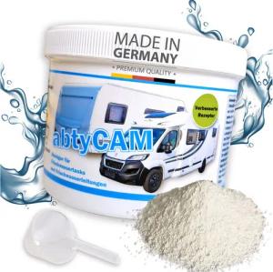 BlueCraft Wassertank Reiniger Wohnmobil Frischwassertank Abwassertank Tankreiniger abtyCAM, 500g für Frischwasser Tank im Wohnmobil Wohnwagen Boot