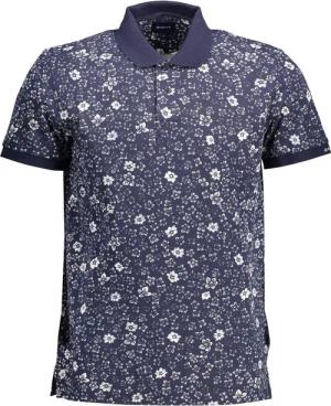 Blumenmuster Poloshirt