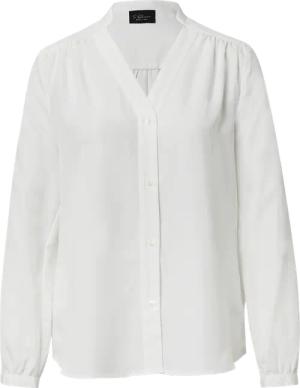 Bluse aus Modalmix mit Tunikaausschnitt