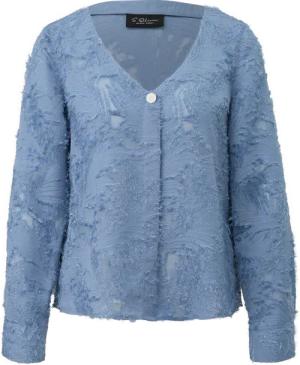 Bluse mit 3D-Effekt und Falte im Vorderteil