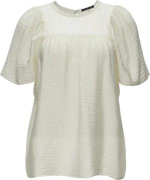 Bluse mit Leo-Spitze