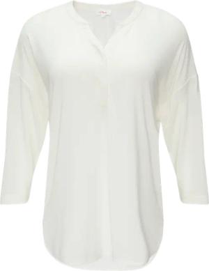 Blusenshirt aus fließendem Modalmix