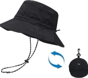 Blusmart Fischerhut Wasserdichter Bucket Hat Wanderhut (Faltbarer, UV-geschützter Strand-Sonnenhut, Wasserdicht und schnelltrocknend, Einheitsgröße) Geeignet für Männer und Frauen