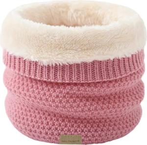 Blusmart Halswärmer Unisex-Halsband und warmer Schal, Hochgeschlossenes, verstärktes Fleecehalsband zum Schutz vor Kälte