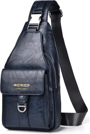 Blusmart Umhängetasche Modische Unisex-Brusttasche (Retro-Casual-Stil, Multifunktionstaschen), Verschleißfest und wasserdicht, leicht zu reisen