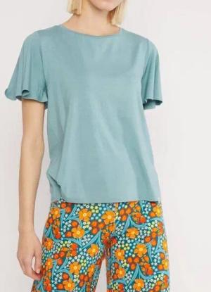 Blutsgeschwister T-Shirt Bella Farfalla - My Delightful Petrol