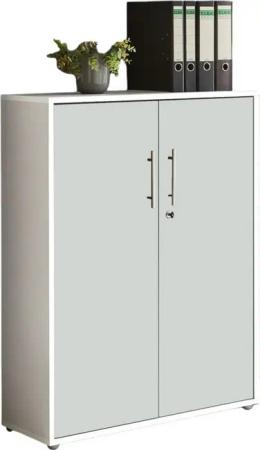 BMG Möbel Aktenschrank Office Edition (ideal für Aktenordner) 3 OH, abschließbar, Hochglanz lackiert oder matt