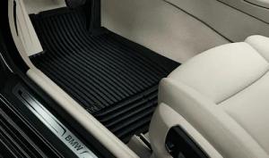 BMW Auto-Fußmatte BMW Gummimatten Fußmatten Automatten Satz 5er F10 F18 F11 4-tlg (1 St)