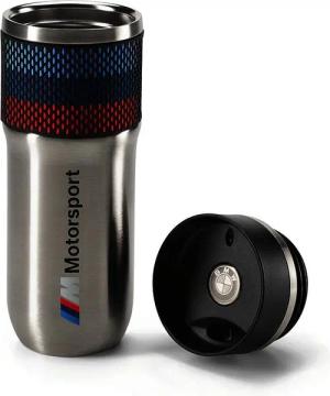 BMW Thermobecher BMW M Motorsport Thermobecher Silikonring Designstreifen 80235A0A719, 1-tlg.