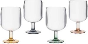 Bo-Camp - Pastel collection - Weinglas - Ornans - 250 ml - 4 Stück