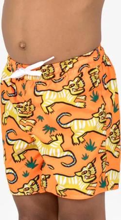Boardshorts Jungen 100 orange