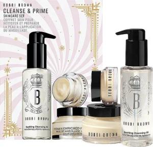 BOBBI BROWN Geschenkset - Cleanse & Primer Skincare Set 100ml / 50ml / 15ml