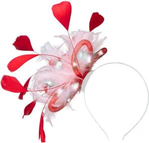 Bock-op-Kölle Haarreif Bock op Kölle Haarreif mit Federn und LED