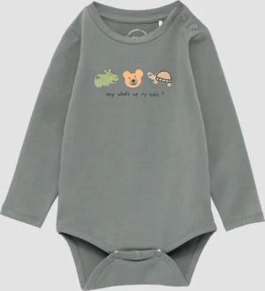 Body aus Baumwollmix mit Motiv-Sticker