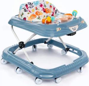 BoGi Lauflernwagen Höhenverstellbarer Baby Gehfrei Lauflernwagen mit Spielcenter