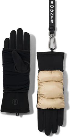 BOGNER Handschuhe Touch 007 für Damen - Beige/Schwarz - M
