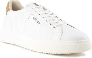 BOGNER Herren Sneaker weiß Glattleder