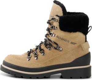 BOGNER Schnürboots St. Moritz x Bond 007 mit Spikes für Damen - Beige - 36