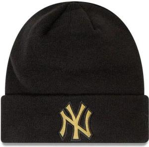 Bohne New Era League Essentials Cuff New York Yankees, Schwarz, Unisex