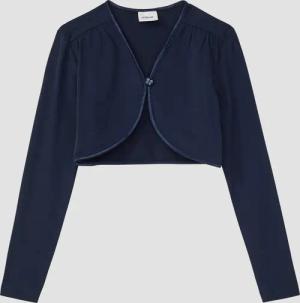 Bolero mit Satinkante