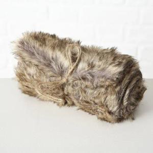 BOLTZE Tischläufer Tischband Warin braun 120x20 cm