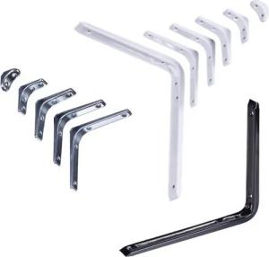 BOOMET Wandregalhalter Regalwinkel, 3 10-tlg., Verzinkt 3x3 cm Regalträger Regalhalterung