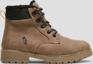 Boots im Materialmix