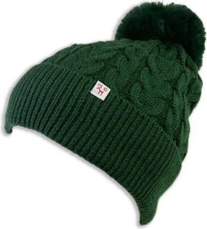 Börjesson Handskar Strickmütze Gestrickte Mütze mit Kunstfellbommel – skandinavisches Design Schlicht, praktisch und stilvoll