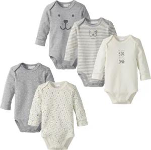 Bornino Lieblinge 5er-Pack Bodys langarm