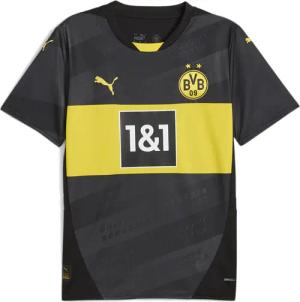 Borussia Dortmund 24/25 Auswärtstrikot Herren PUMA Black Faster Yellow