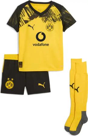 Borussia Dortmund 25/26 Heimtrikot Mini-Kit Kinder PUMA