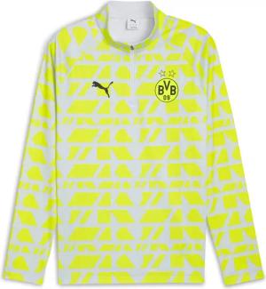 Borussia Dortmund Aufwärmoberteil mit viertellangem Reißverschluss Herren PUMA