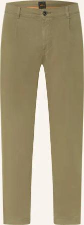 BOSS Chino PLEATED Relaxed Tapered Fit