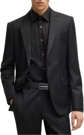 Boss Gürtel - Ghifari_Gb35_Alp Black/Brown - Gr. ONE SIZE - in Schwarz - für Damen