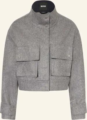 BOSS Kastenjacke JARDIA aus Flanell