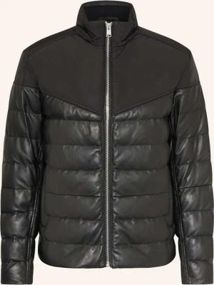 BOSS Lederjacke MERSINO im Materialmix