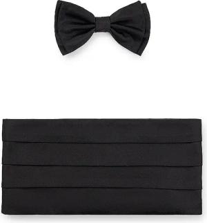 BOSS Mesche und Kummerbund Geschenkset 2-tgl. schwarz