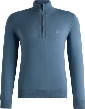 BOSS ORANGE Leichter Troyer aus Baumwoll-Kaschmir-Mix